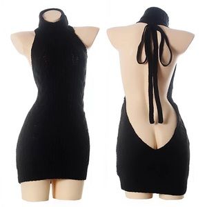 Black virgin killer sweater